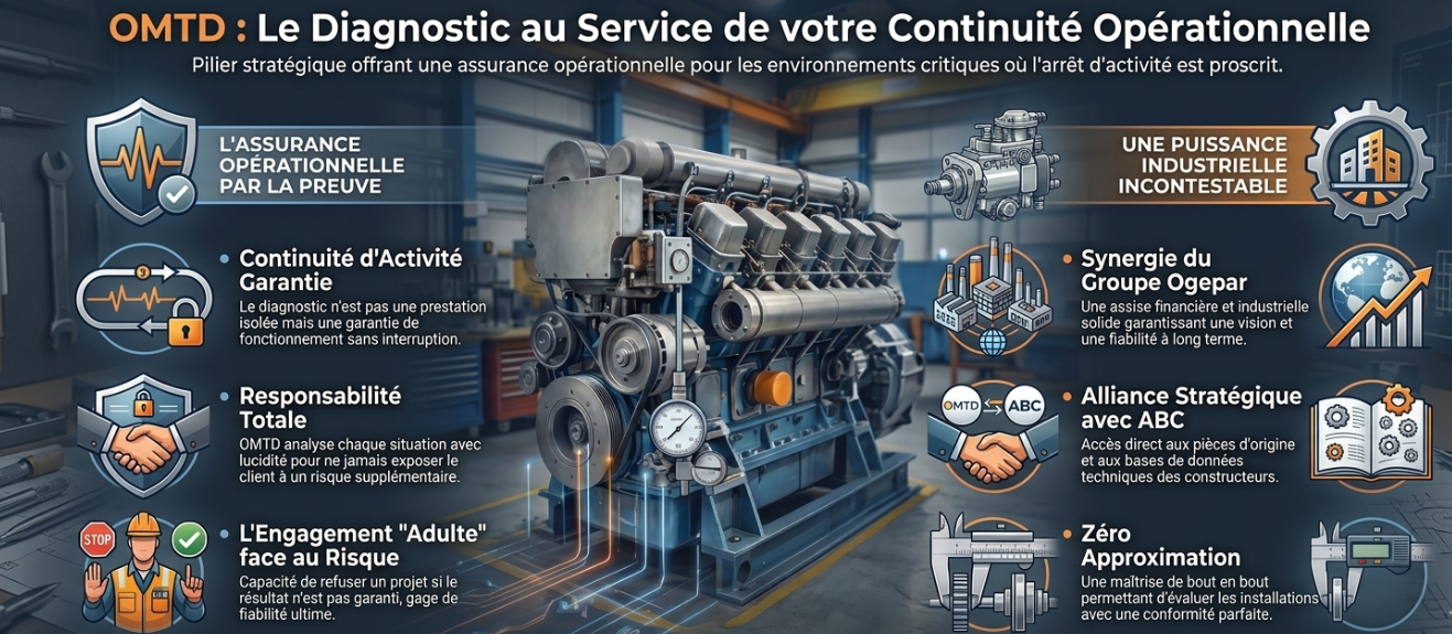 Outils de diagnostic et mesure OMTD